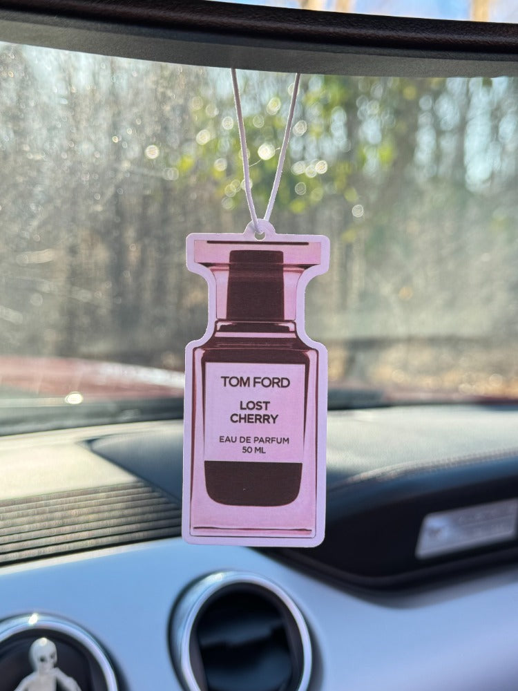 Tom Ford Lost Cherry Hanging Car Air Freshener